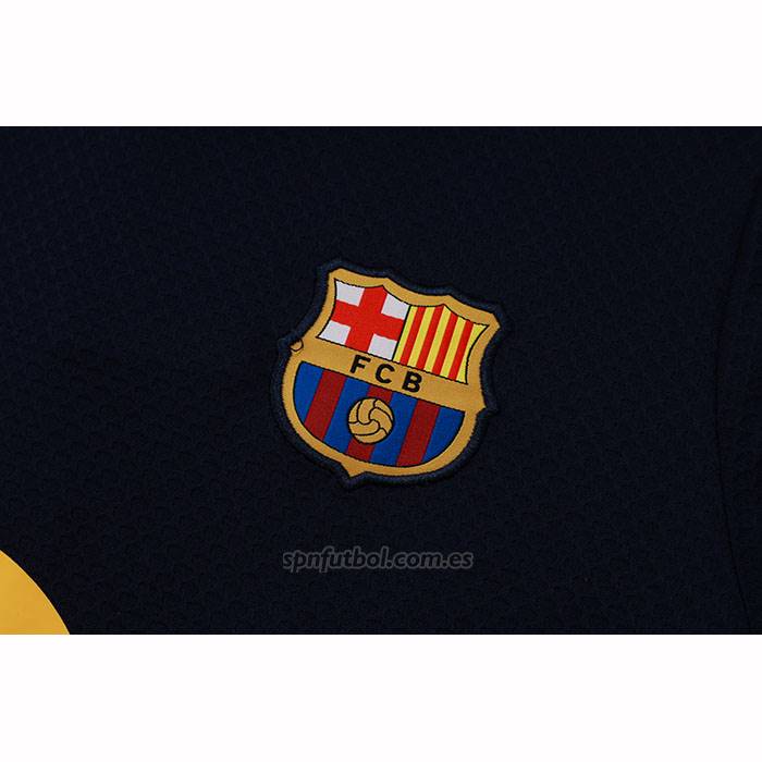 Chandal del Barcelona Manga Corta 2025-2026 Negro Purpura - Pantalon Corto
